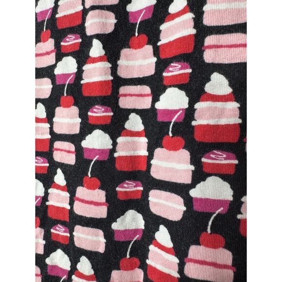 Kate Spade New York Cupcake Print 3/4 Sleeve Pockets Blend Sleepshirt Med - Picture 4 of 4